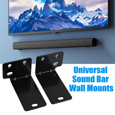 Wall Mount Kit Mounting Brackets for Bose WB-300 Sound Touch 300 Soundbar, Soundbar 500 / 600