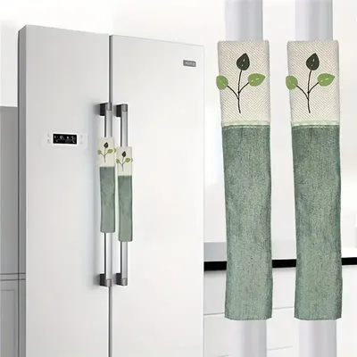 Refrigerator handle gloves Oven microwave handle cover non-slip and oil-proof door handle cover