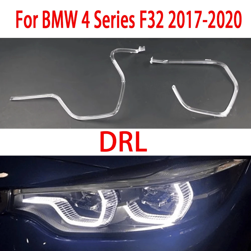 Misura Per BMW Serie 4 F32 F36 17-20 High-LED DRL Auto Faro Luce Guida Striscia Luce di marcia diurna Tubo Angel Eye