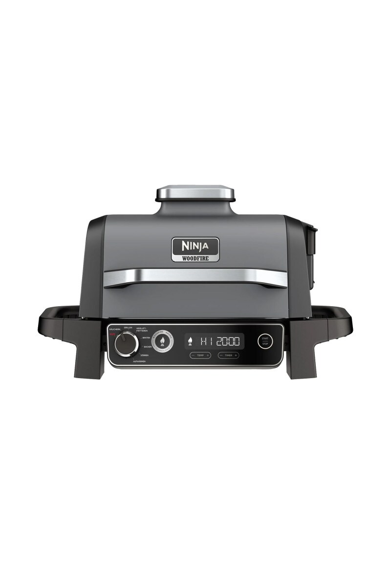 Ninja OG701DE Woodfire Anthrazit Outdoor-Elektrogrill - 2400 Watt, 1064 cm² Image