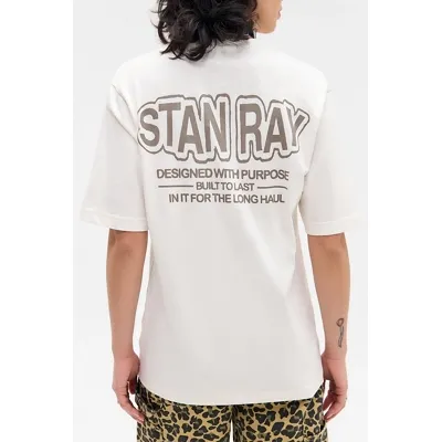 Stan Ray Long Haul Logo T-Shirt - Cream M at Urban Outfitters