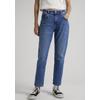 Boyfriend-Jeans PEPE JEANS "VIOLET", Damen, Gr. 34, N-Gr, blau (light blau), Denim/Jeans, Obermaterial: 99% Baumwolle, 1% Elasthan, casual, relaxed fit, Jeans, im lässigen Boyfriend-Style