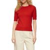 Sweatshirt S.OLIVER, Damen, Gr. 36, rot, Obermaterial: 72% Viskose, 28% Polyester, casual, Sweatshirts