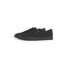 Sneaker TOMMY HILFIGER "TH HI VULC LOW CORE CANVAS", Herren, Gr. 47, schwarz, Textil, sportlich, Schuhe, Freizeitschuh, Halbschuh, Schnürer mit weich gepolstertem Schaftrand