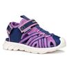 Sandale GEOX "J SANDAL AIRADYUM GI", Kinder, Gr. 34, lila (lila, navy), Textil, Synthetik, sportlich, Schuhe, Wasserschuh, Badesandale für Spaß am Wasser