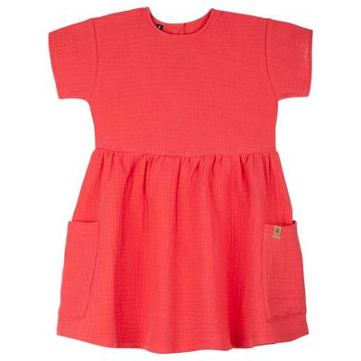 Pure Pure - Kid's Kleid Mull - Kleid Gr 110/116 rot Image