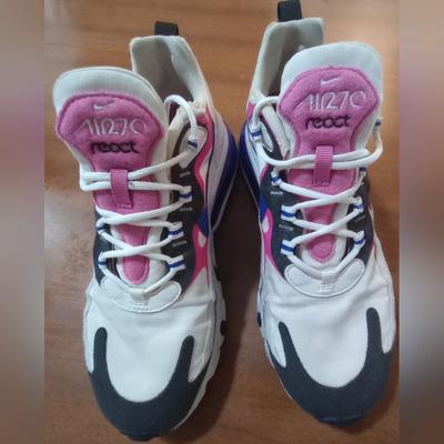 Nike Shoes | Women's Size 8 M Sneakers Nike Air Max Air 270 React | Color: Pink/White | Size: 8