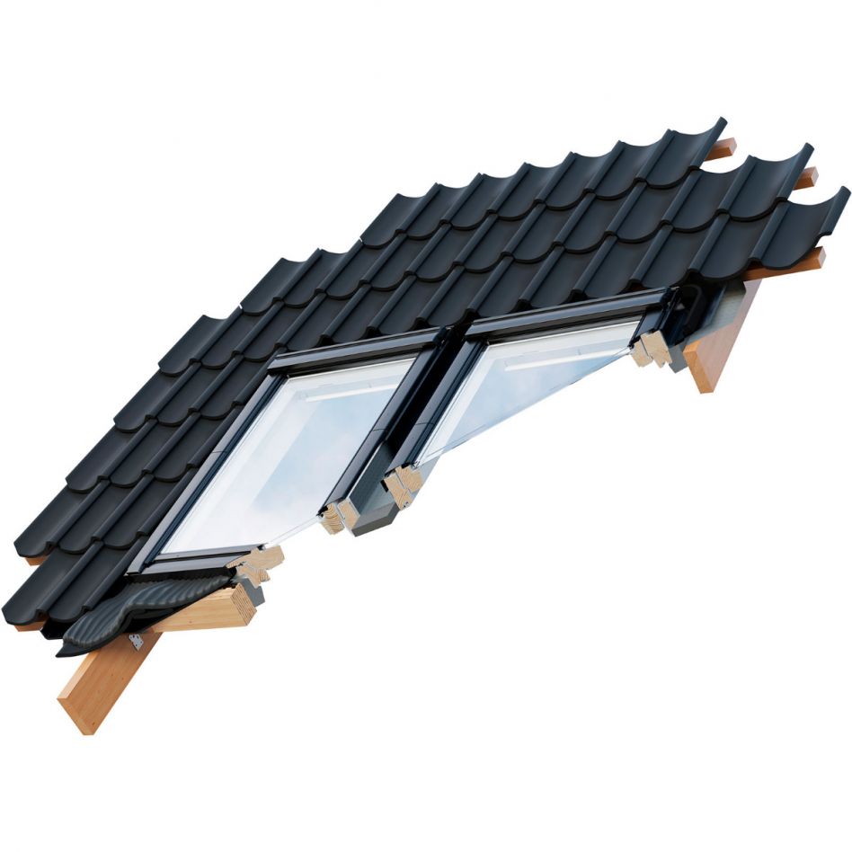 VELUX Kombi-Eindeckrahmen EKW 2021M, 94x118 cm (PK06) Image