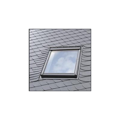 VELUX Eindeckrahmen ES 1000 Schiefer Stehfalz, 55x104 cm (Y23) Image