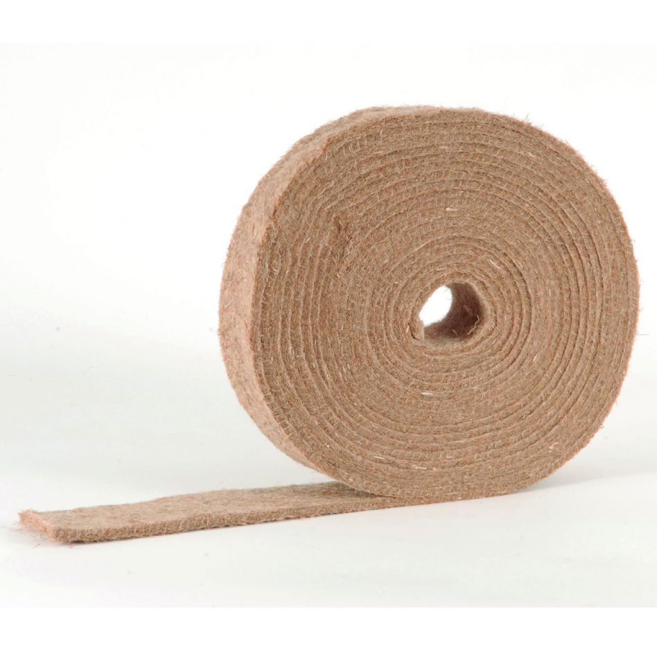 THERMO HANF Trittschalldämmung STEP Hanffilzstreifen Schallschutz, 5 mm Image