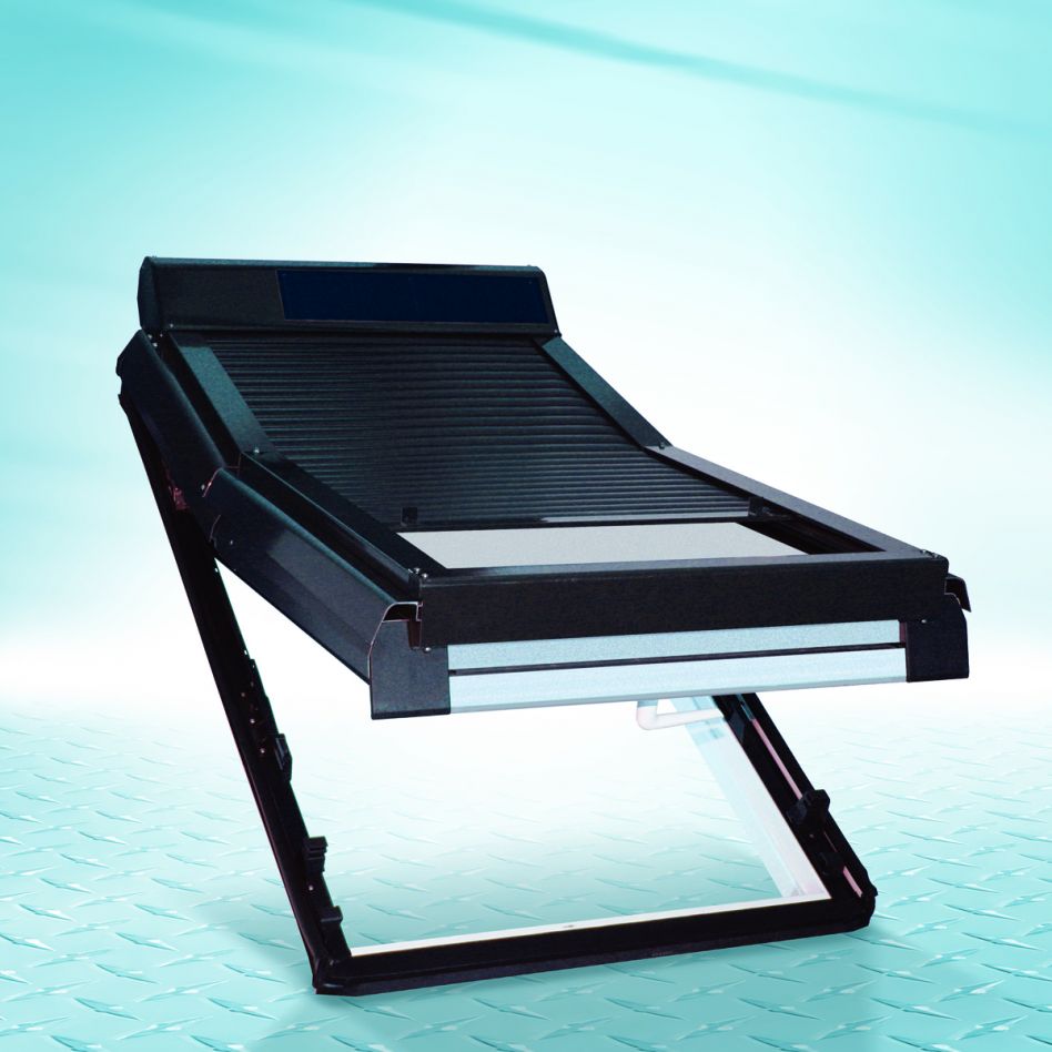 Baier Aktions Kurbelrollladen für alle Roto-Designo-Dachfenster, 74x78 cm (7/7), R65 Image