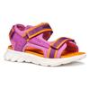 Sandale GEOX "J SANDAL AIRADYUM GI", Kinder, Gr. 28, pink (pink, orange), Textil, Synthetik, sportlich, Schuhe, Trekking Sandale, Klettschuh mit wasserfreundlicher Ausstattung, Topseller