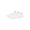 Sneaker TOMMY JEANS "TJM LACE UP CANVAS COLOR", Herren, Gr. 41, beige (ecru), Textil, sportlich, Schuhe, Freizeitschuh, Halbschuh, Schnürschuh mit Logo-Aufnäher an der Zunge