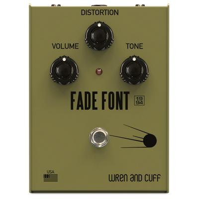 Wren & Cuff Fade Font '94 Fuzz/Distortion