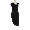 Miss Sixty Damen Kleid, Gr. 34, schwarz, Elasthan, Viskose