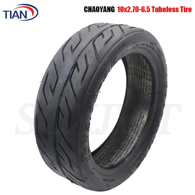 10-Zoll-Vakuumreifen 10 x 2,70-6,5 pneumatischer schlauchloser Reifen zum Auswuchten von Roller-Elektroroller-Dirt Pit Bike Motocross 10 * 2,75