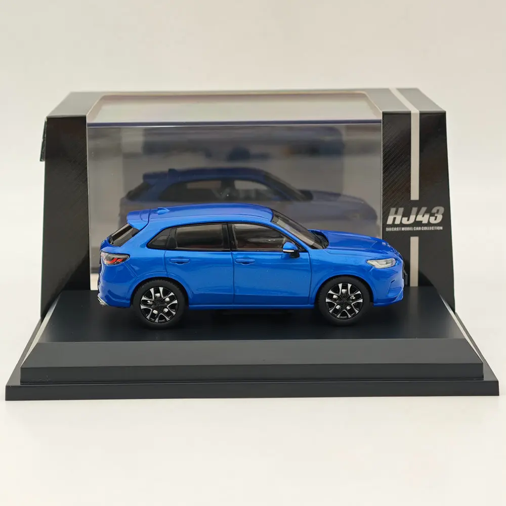 Hobby Japan 1/43 ZR-V e:HEV Premium Crystal Blue (M) HJ 431005 PBL Diecast Models Auto Miniatur Limited Collection Auto Spielzeug Geschenk Image