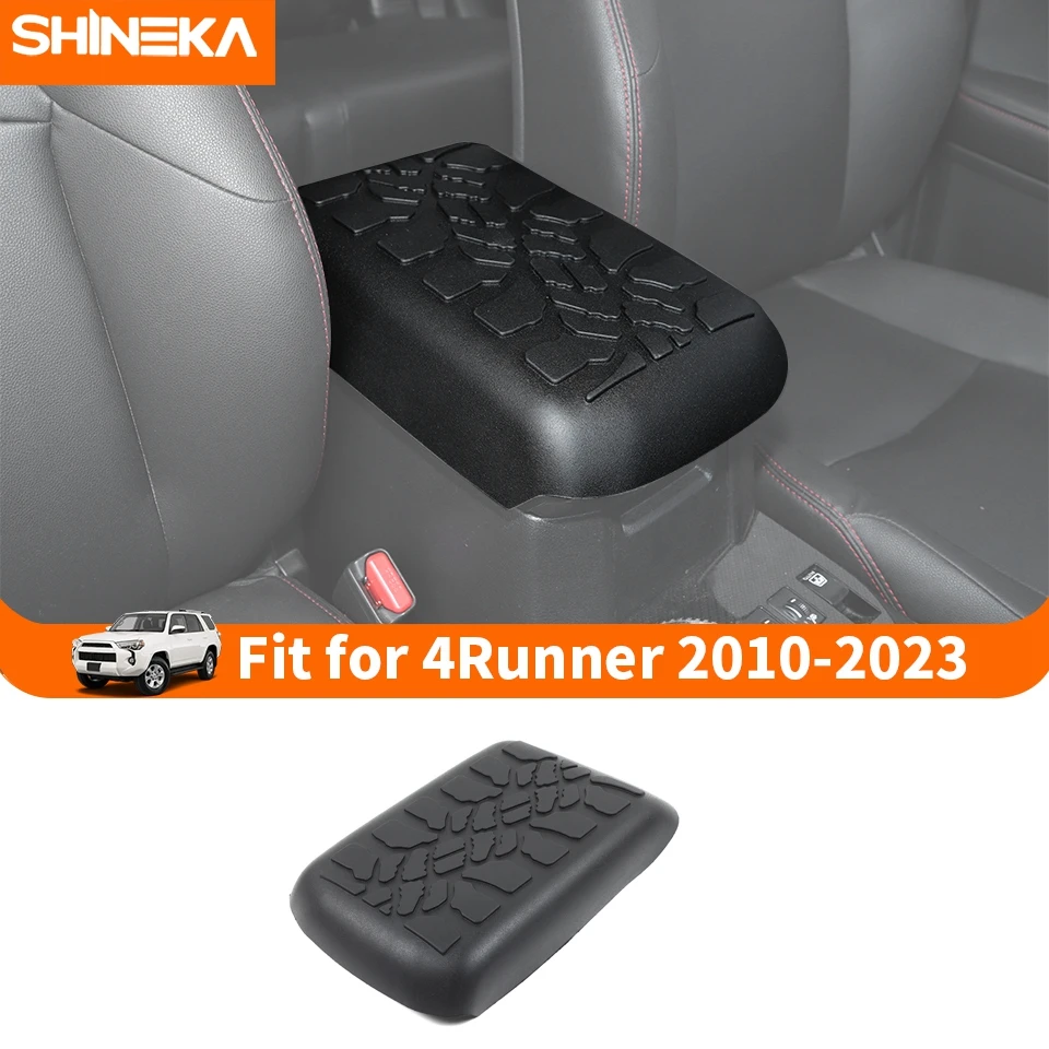 SHINEKA Auto Mittelkonsole Armlehne Box Pad Abdeckung für 4Runner 2010 2011 2012 2013 2014 2015 2016 2017-2023 Innen Zubehör Image