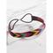 Boho Damen geflochtenes Stirnband - handgemachtes elastisches Festival-Haar-Accessoire, farbenfroher Hippie-Stil, perfekt für Musikveranstaltungen und Freizeitkleidung