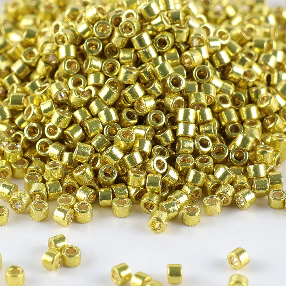 10g/Röhre importiert MIYUKI Metallserie DB11/0 Delica Perlen Schmuckzubehör aus Japan importiert, geeignet für verschiedene DIY-Brac Image