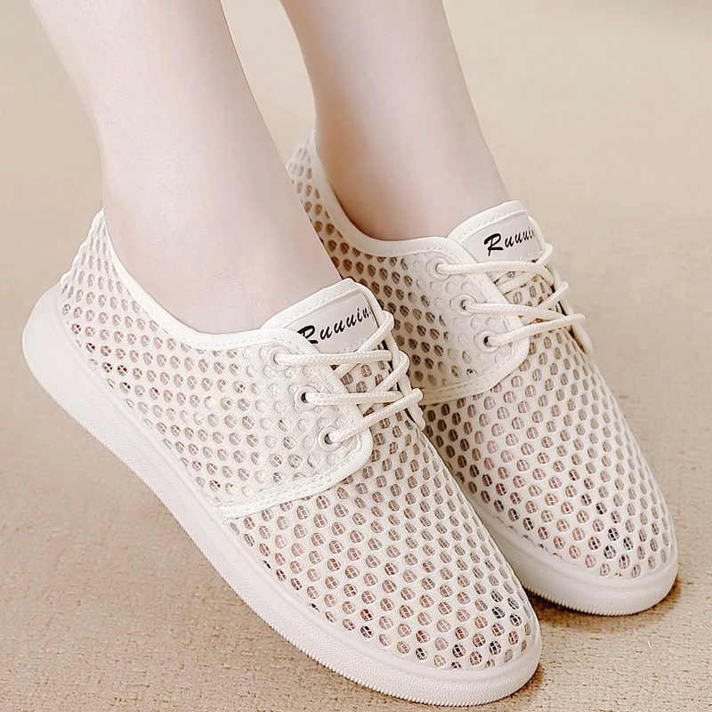 2025, Sommer-Turnschuhe für Damen, Outdoor, Joggen, weiche Sohle, atmungsaktiv, modisch, Tennis, leicht, lässig, Mesh-Schuhe, Tenis De Moda