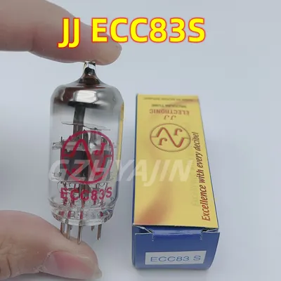 Neue tschechische JJ ECC82 ECC83 Röhrengeneration 12AU7 6189 5814 5963 12AX7 Originalpaarung Image