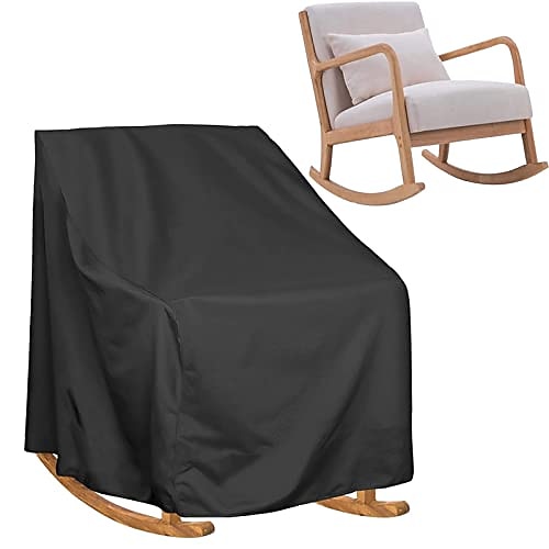 coperture per sedie a dondolo da giardino per esterni, coperture impermeabili per sedie a dondolo a forma di uovo da giardino, copertura per sedia girevole, adatte come copertura per sedia profonda da