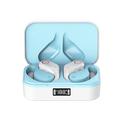 Cuffie true wireless YW02 TWS con gancio auricolare Bluetooth 5.3 suono surround stereo microfono integrato per Apple Samsung Huawei Xiaomi MI yoga fitness palestra uso mobile regali per la festa del
