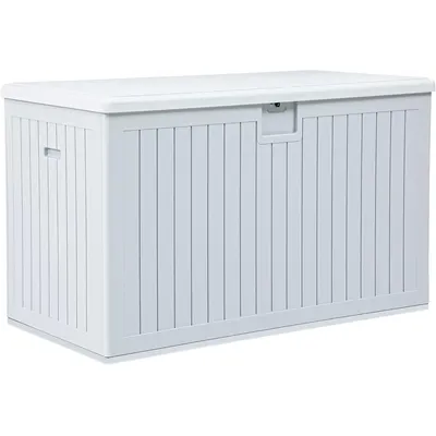 XXL 230 Gallon Large Deck Box,Outdoor Storage for Patio Furniture Cushions,Garden Tools with