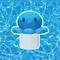 Swimming Pool Chlorine Float, Floating Swimming Pool Chlorine Dispenser (Eight-Claw Fish), Suitable