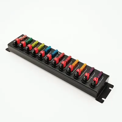 WL-50 12-Port Anderson Connector Splitter Power Splitter Power Strip Fixing For Shortwave Radios DC