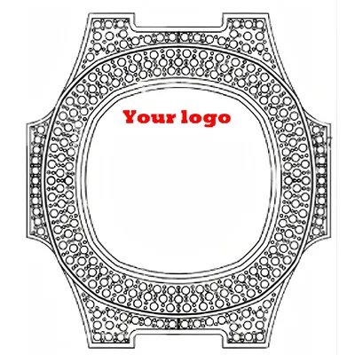 Customized watch strap link
