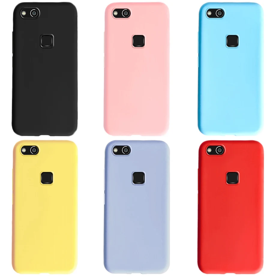 Per la custodia del telefono Huawei P10 Lite custodia Cover custodia posteriore in Silicone custodia protettiva in TPU Ultra sottile morbida funda per huawei P10lite