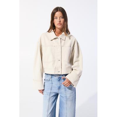 Cropped Cotton Jacket