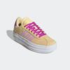 Plateausneaker ADIDAS SPORTSWEAR, Gr. 38,5, orange tint, bliss lila, flash pink, Leder, Synthetik, sportlich, Schuhe, Design auf den Spuren des adidas Gazelle Bold
