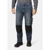 Workerjeans HERO BY JOHN MEDOOX "CALGARY Denim Pro Workwear Arbeits-Cargojeans", Herren, Gr. 48, Länge 32, blau (indigo vintage), Denim/Jeans, 99% Baumwolle, 1% Elasthan, casual, regular fit lang, Jeans, Arbeits-Cargojeans Denim / Jeansfür Herren