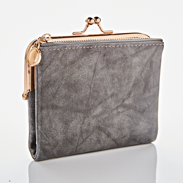 Geldbörse in Leder-Look mit RFID-Schutz grau Image