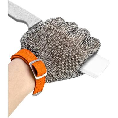 Csparkv - Schnittfeste Handschuhe der Stufe 5, Hochleistungs-Arbeitshandschuhe aus 316L-Edelstahl Image