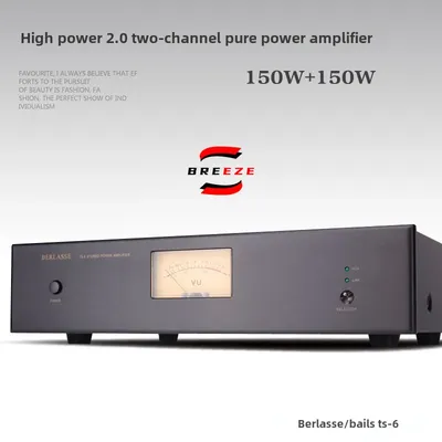 BREEZE TS-6 HIFI Dual Channel High Power Reine Hinten Bühne Verstärker Verbesserte Doppel Ring Bull Fever Hause Lautsprecher High Fidelity Image
