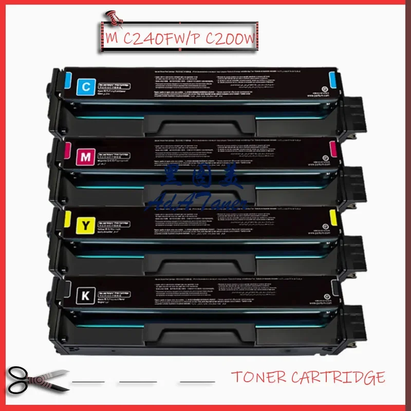 Mit Europa Chip Für Ricoh MC240 PC200 Toner Für Ricoh MC240FW PC200W M C240FW P C200W Farbe Drucker Kompatible Tonerkartusche Image
