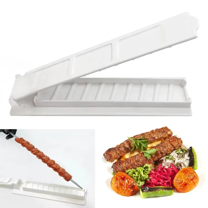 Kebab Maker BBQ Fleisch Spieß Maschine Wiederverwendbar für Kebab Presse Maker Grill für Küche Grill Zubehör Weihnachten Party Werkzeuge Image