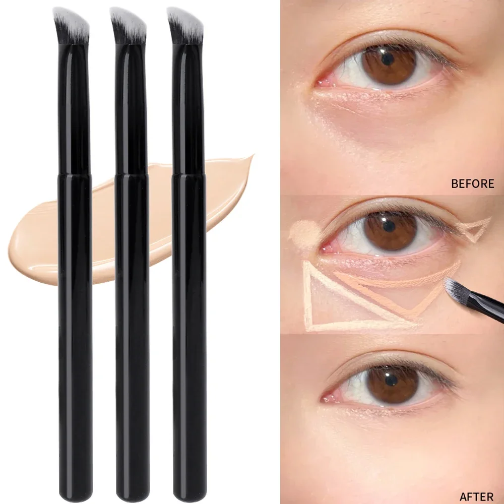 Multifunktions-Make-up Pinsel Finger Bauch Kopf bedeckung dunkle Kreise Foundation Concealer Pinsel kosmetische Gesicht Detail Beauty-Tools Image