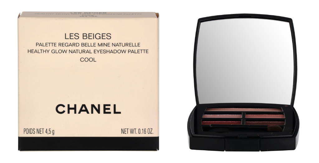 Chanel Les Beiges Healthy Glow Natural Eyeshadow Palette. Image