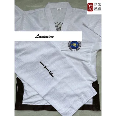ITF Taekwondo Traditional Uniform 1-3 dan Assistant Instructor doboks 1-3 Stage Black Belt Uniforms