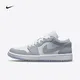 Scarpe da ginnastica da basket Nike Air Jordan 1 Retro Low da uomo (grigio/bianco)DC0774-105