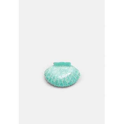 Stradivarius Seashell hair clip Sky blue OS