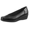 Keilpumps ARA "ZÜRICH", Damen, Gr. 6 (39), schwarz, Nappaleder, Lackleder, unifarben, klassisch, Schuhe, Business Schuh, Pumps, Festtagsschuh mit Keilabsatz, H-Weite