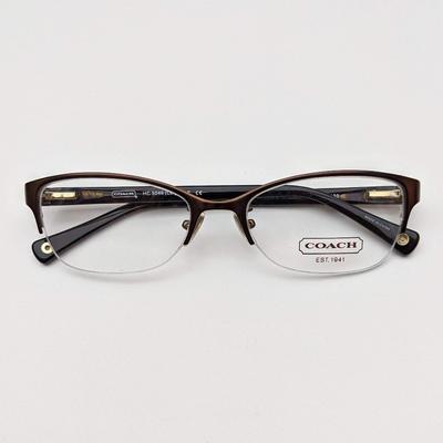 Coach Accessories | Coach Hc5046 Leigh 9155 Eyeglasses 52/18 135 /Kaa216 | Color: Brown | Size: Lens: 52 Mm, Bridge: 18 Mm, Temple: 135 Mm
