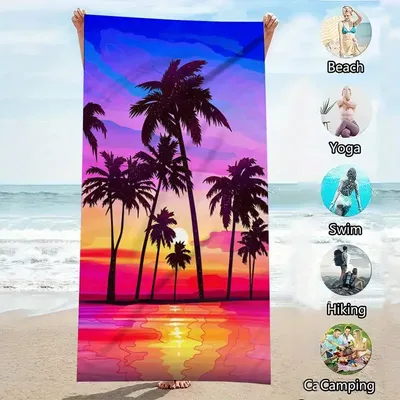 TEMU Microfiber -dry Towel - And - Towel For , , , , , , , Diving, Surfing - And , Washable