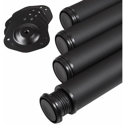 So-tech - 4er Set Tischbeine ø 60 mm Höhe 820 mm schwarz höhenverstellbar Image